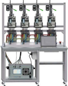 Calmet TB41 otomatik elektrik sayacı test masası