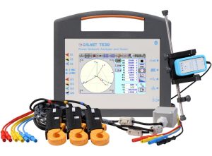 Calmet TE30 üç fazlı elektrik sayacı test cihazı